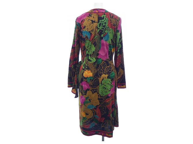 Autre Marque Leonard Kleid Schwarz Pink - Ansicht 2