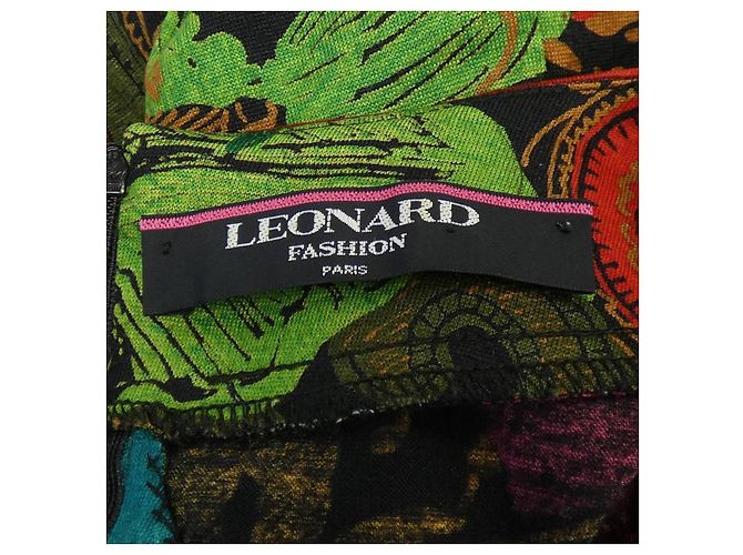 Autre Marque Leonard Kleid Schwarz Pink - Ansicht 4