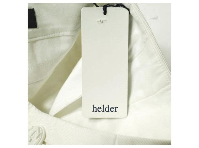 Autre Marque Pantalones Sailor Helder de Algodón Blanco - vista 3