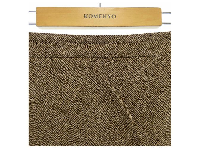 Falda Salvatore Ferragamo Castaño - vista 5