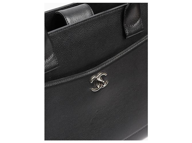 Chanel Schwarze Neo Executive Shopper-Tasche 2017 - Ansicht 7