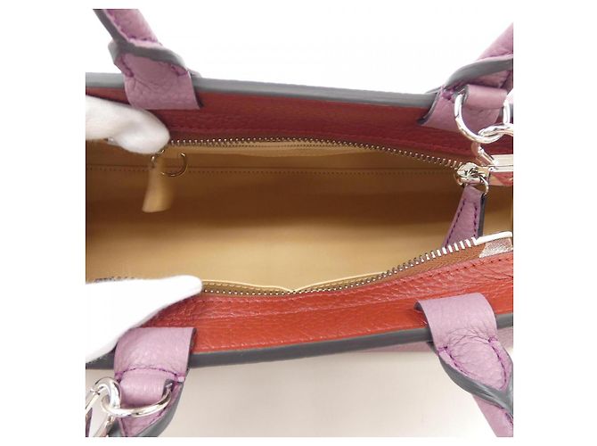 Bolsa Moynat PAULINE Roxo - vista 6