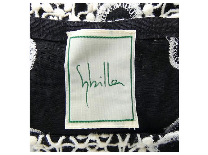 Sybilla Kleid Schwarz Weiß - Ansicht 4