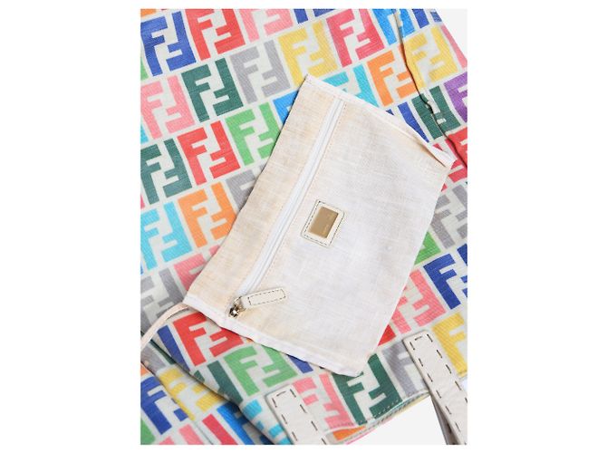 Fendi Mehrfarbige Tragetasche Mehrfarben - Ansicht 7