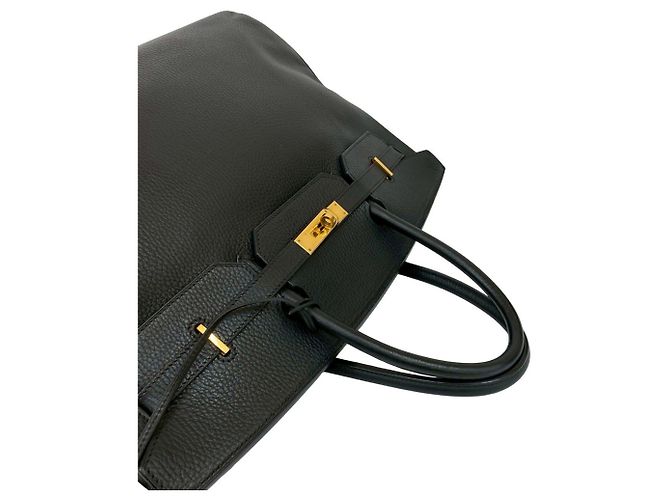 Borsa Birkin 40 vintage di Hermès Nero - vista 3
