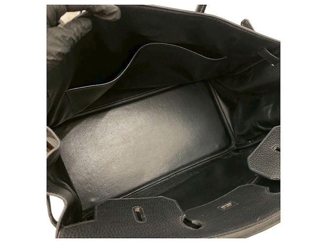 Borsa Birkin 40 vintage di Hermès Nero - vista 8