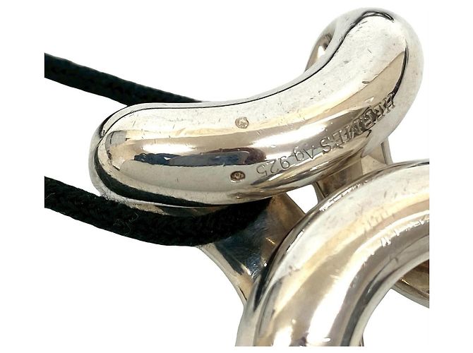 Hermès HERMES Lima GM Silber 925 Halskette Anhänger Choker - Ansicht 2