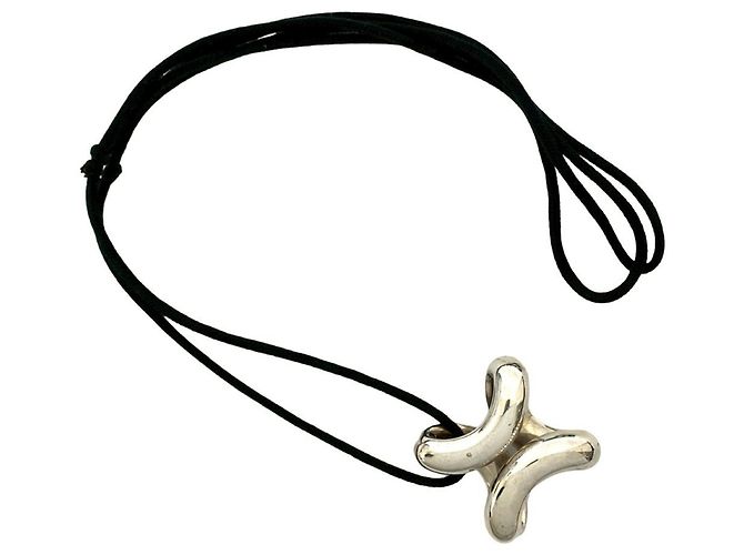 Hermès HERMES Lima GM Silber 925 Halskette Anhänger Choker - Ansicht 4