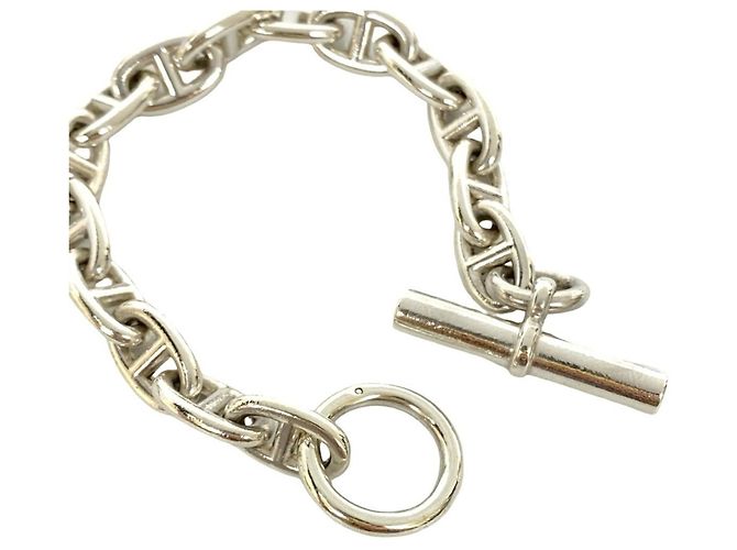 Bracciale in Argento Chaine d'Ancre di Hermès - vista 3