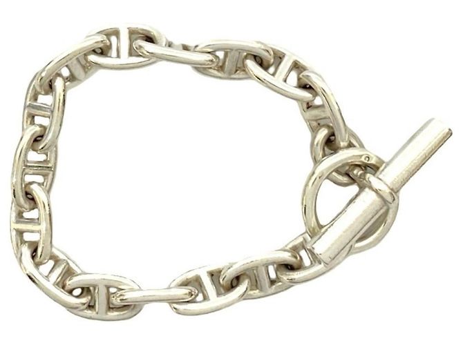 Bracciale in Argento Chaine d'Ancre di Hermès - vista 4