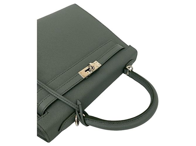 Hermès Kelly 25 Epsom-Leder Handtasche Braun - Ansicht 4