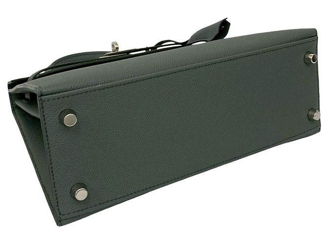 Hermès Kelly 25 Epsom-Leder Handtasche Braun - Ansicht 7