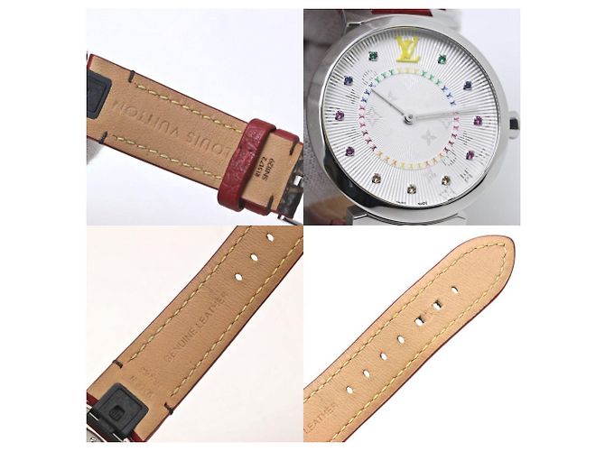 Louis Vuitton Tambour MM Damen Uhr - Ansicht 8