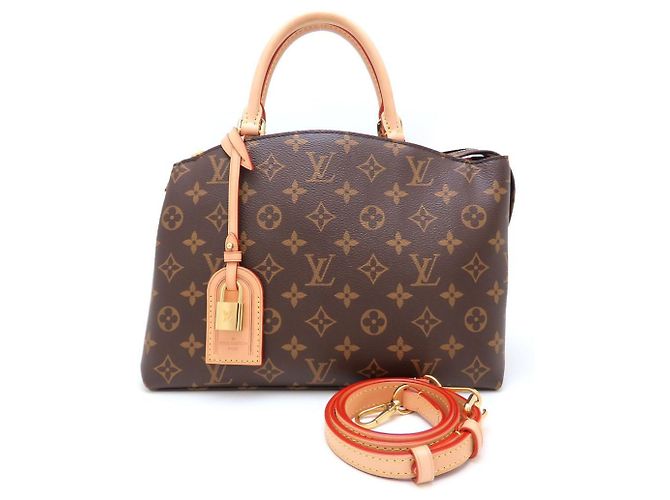 Bolsa Petit Palais PM Monograma Louis Vuitton Marrom - vista 10