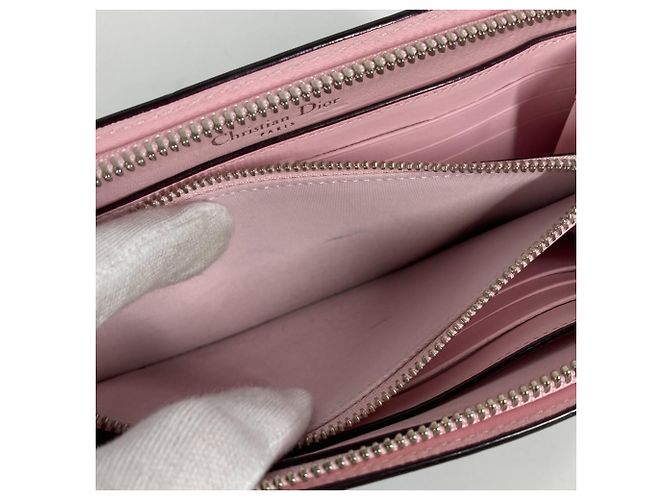 Cartera Larga Christian Dior Negro Azul - vista 10