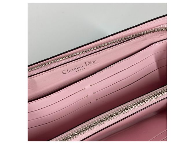 Cartera Larga Christian Dior Negro Azul - vista 11