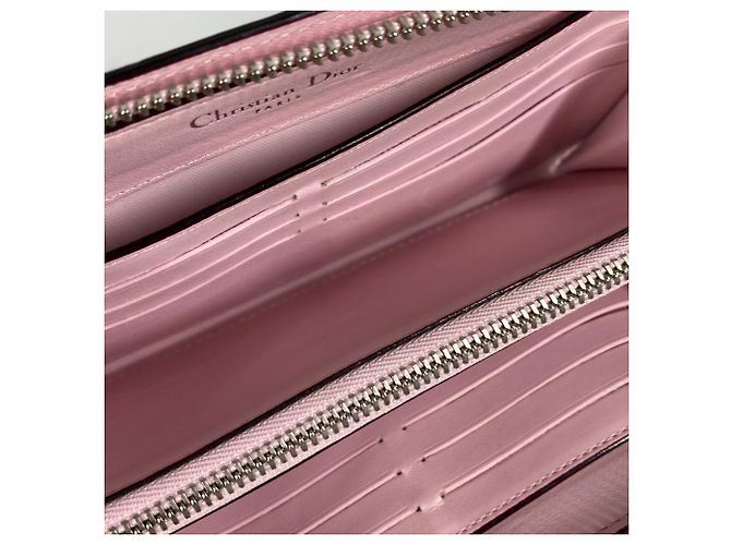Cartera Larga Christian Dior Negro Azul - vista 14