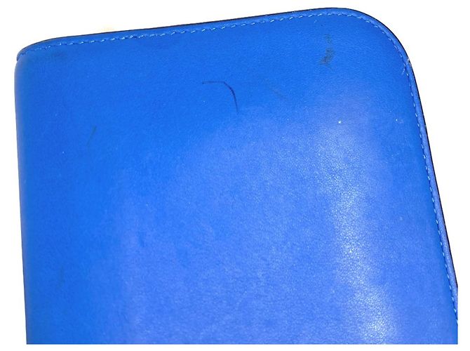 Cartera Larga Christian Dior Negro Azul - vista 9