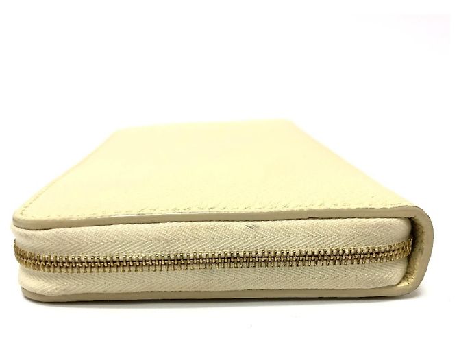 Céline Celine Damen Leder Rundzip Langbörse Beige - Ansicht 3