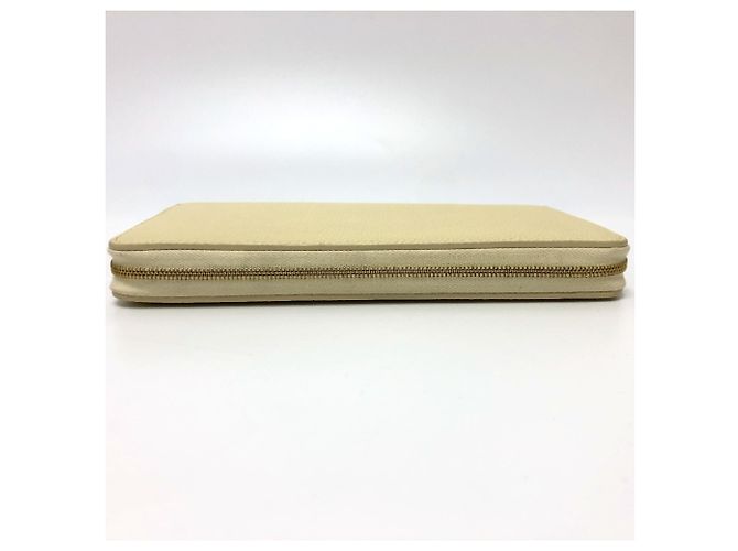 Céline Celine Damen Leder Rundzip Langbörse Beige - Ansicht 5