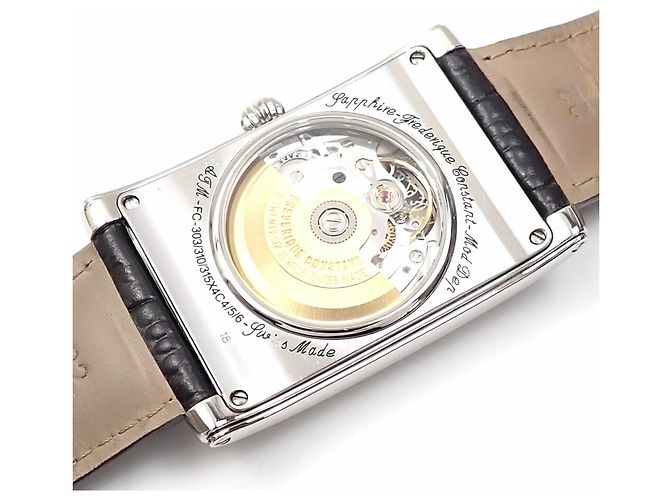 Relógio automático masculino Frederique Constant Classics Preto - vista 3