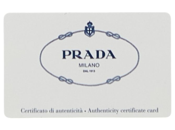 Prada Tessuto Double Triangle Logo Plate Handtasche Schwarz - Ansicht 14
