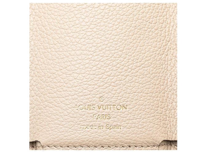 Cartera Lock Mini Tri-fold Louis Vuitton Gris - vista 12