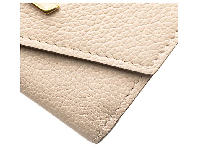 Cartera Lock Mini Tri-fold Louis Vuitton Gris - vista 4