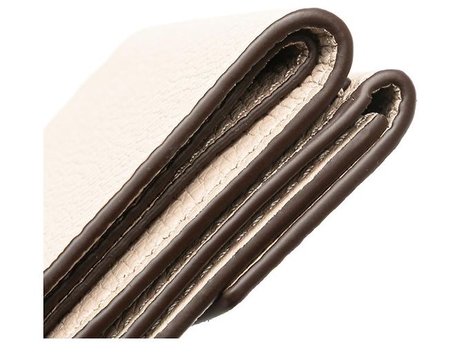 Cartera Lock Mini Tri-fold Louis Vuitton Gris - vista 8