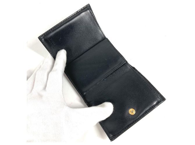 Billetera Compacta con Logo Fendi 8M0395 Negro - vista 11