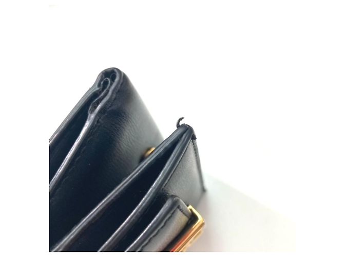 Billetera Compacta con Logo Fendi 8M0395 Negro - vista 5