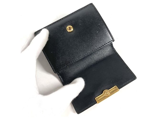 Billetera Compacta con Logo Fendi 8M0395 Negro - vista 9