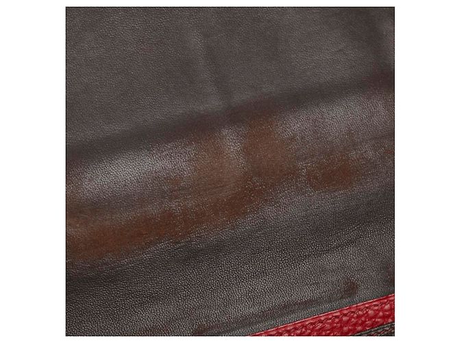 Hermès Dogon GM Duo Bicolor Wallet Multiple colors Chocolate - view 10