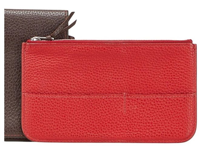 Hermès Dogon GM Duo Bicolor Wallet Multiple colors Chocolate - view 16
