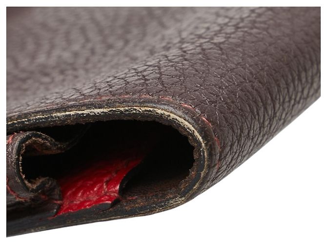 Hermès Dogon GM Duo Bicolor Wallet Multiple colors Chocolate - view 7