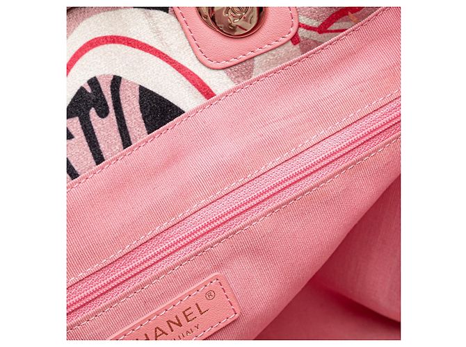 Borsa Deauville di Chanel Rosa Multicolore - vista 4