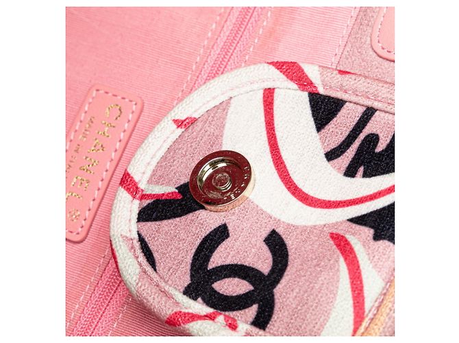 Borsa Deauville di Chanel Rosa Multicolore - vista 5