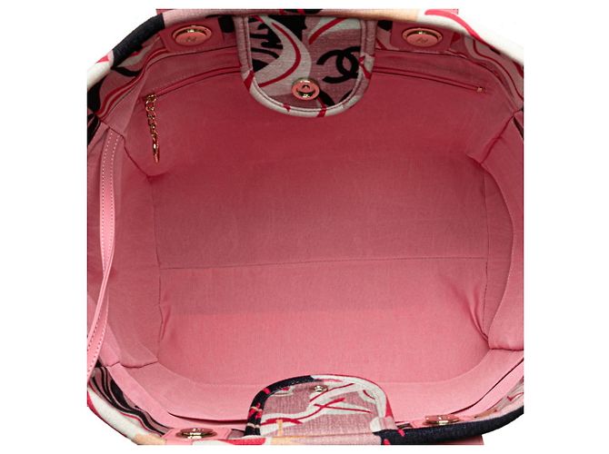 Borsa Deauville di Chanel Rosa Multicolore - vista 6