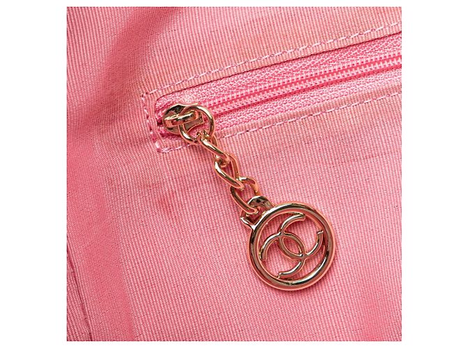 Borsa Deauville di Chanel Rosa Multicolore - vista 7