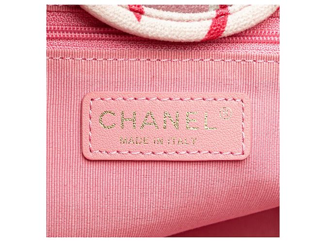 Borsa Deauville di Chanel Rosa Multicolore - vista 8
