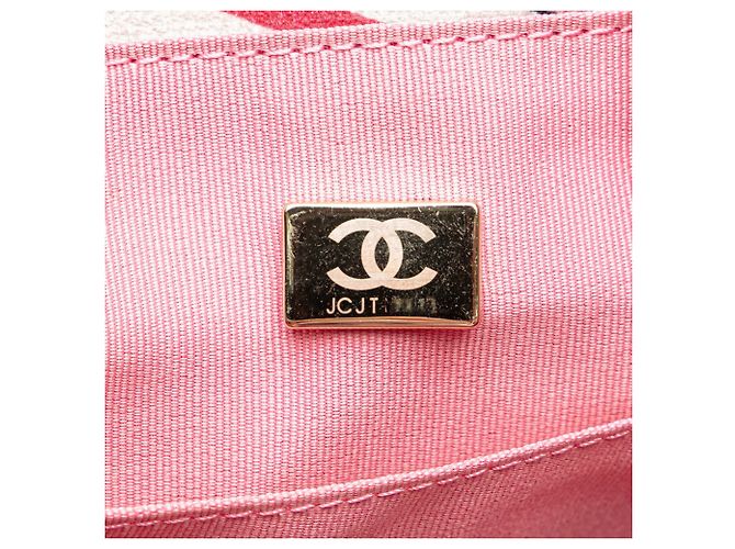 Borsa Deauville di Chanel Rosa Multicolore - vista 9