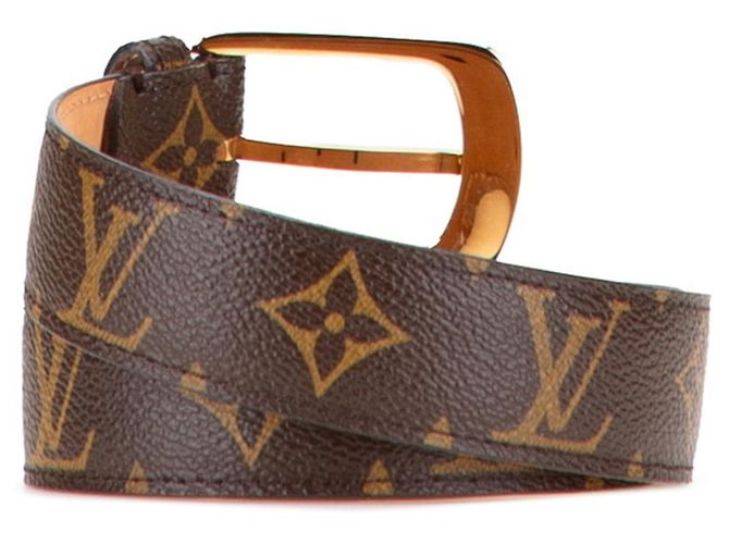 Louis Vuitton Monogram Santur Ellipse Gürtel - Ansicht 3