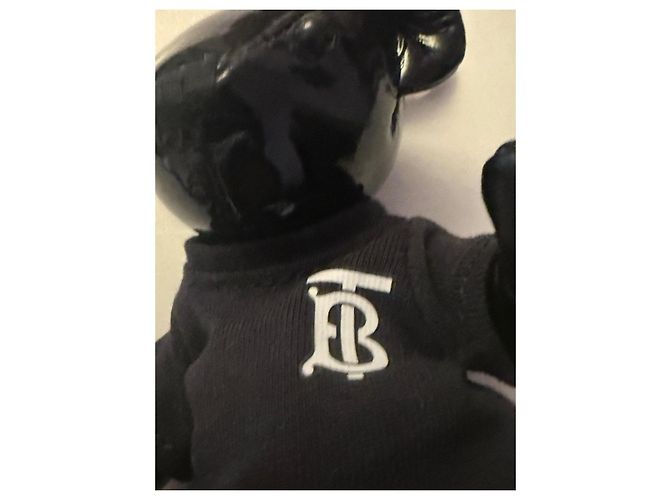 Charm per borsa Burberry Nero in pelle lucida - vista 4