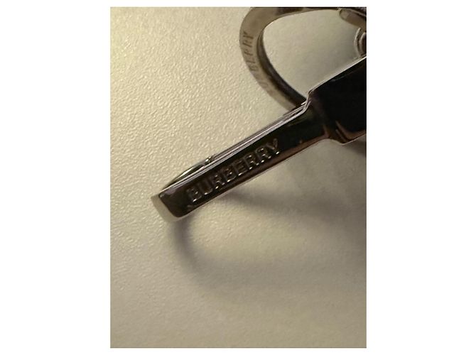 Charm per borsa Burberry Nero in pelle lucida - vista 5