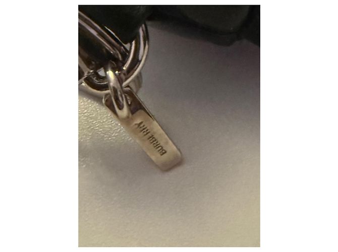 Charm per borsa Burberry Nero in pelle lucida - vista 6