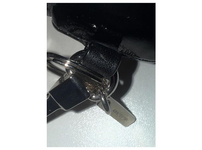 Charm per borsa Burberry Nero in pelle lucida - vista 7