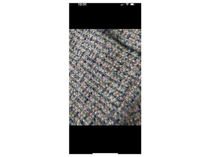 Cambon Calça Chanel de tweed bege - vista 7