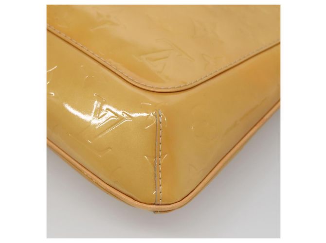 LOUIS VUITTON Borsa Thompson Street Monogram Vernis Beige M91301 LV Auth ep10819 - vista 15