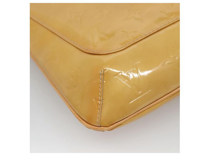 LOUIS VUITTON Borsa Thompson Street Monogram Vernis Beige M91301 LV Auth ep10819 - vista 16