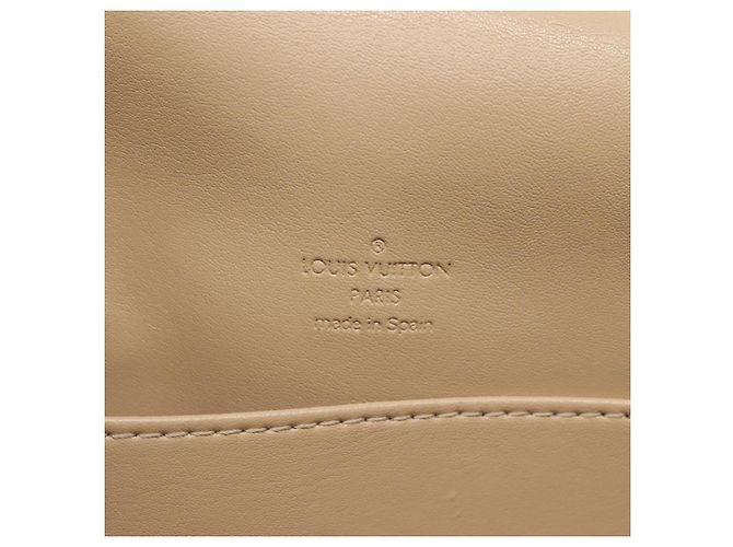 LOUIS VUITTON Borsa Thompson Street Monogram Vernis Beige M91301 LV Auth ep10819 - vista 17